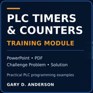 PLC Timers and Counters downloadable training module